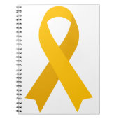 Amer Ribbon Anlage Krebs Pseudomyxoma Peritonei Notizblock (Vorderseite)