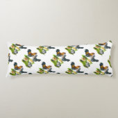 Ameraucana-Hühnerfamilie Seitenschläferkissen (Vorderseite)