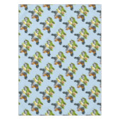 Ameraucana-Hühnerfamilie Tischdecke (Vorderseite)