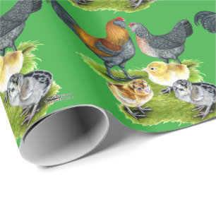 Ameraucana-Hühnersippe Geschenkpapier