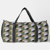 Amercian Bald Eagle Head Pattern Duffle Bag (Vorderseite)