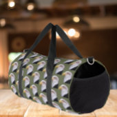 Amercian Bald Eagle Head Pattern Duffle Bag