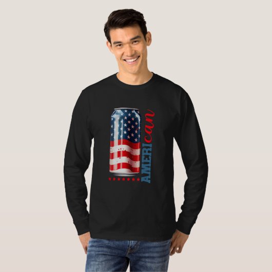 Ameri can 4th of july Sublimation 6 T-Shirt (Vorne ganz)