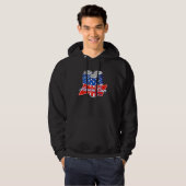 Ameri Can Beer 4th Of July America USA Murica Prou Hoodie (Vorne ganz)