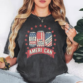 Ameri Can Retro Usa Soda Freedom Brew T-Shirt