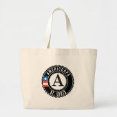 Ameri Corps St. Louis Jumbo Tote Bag Stoffbeutel (Vorne)