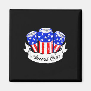 Ameri kann vintage amerikanische Flagge 4. Juli Magnet