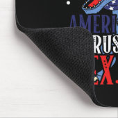 Ameri Saurus Rex 4. Juli Dinosaurier Unabhängigkei Mousepad (Ecke)