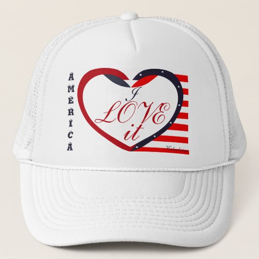 Ameriaca Classic Truckerkappe (Vorderseite)