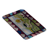 Ameriana Country Hooked Rug Magnet (Rechte Seite)
