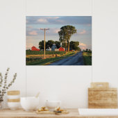 Ameriana Farm & Barns Foto Poster (Küche)