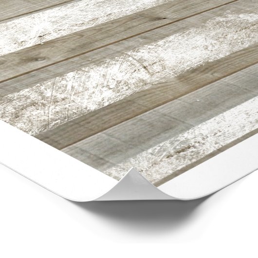 Ameriana-Flagge Poster (Ecke)