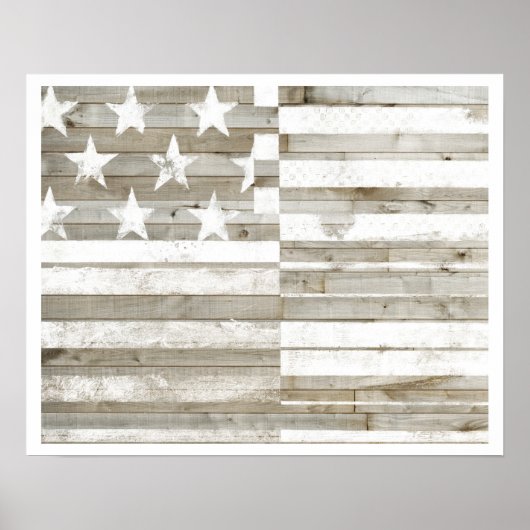 Ameriana-Flagge Poster (Vorne)
