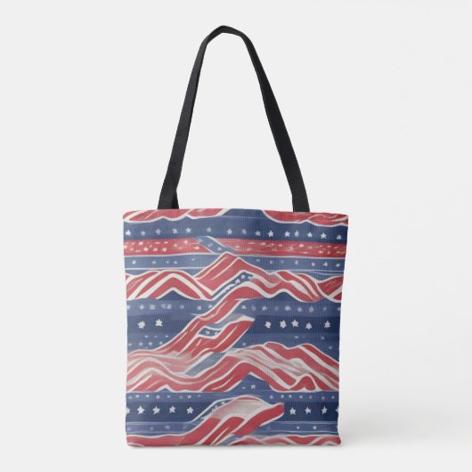 Ameriana Pattern Tasche (Rückseite)