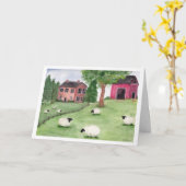 Ameriana Sheep Farm Karte (Gelbe Blume)