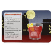 Ameriano Cocktail Rezept Magnet (Horizontal)