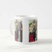 Ameriat Gothic Niedlich Classic Cat Character Art Kaffeetasse (Vorderseite Links)