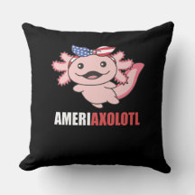 Ameriaxolotl Niedlich Axolotl mit amerikanischer F