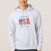 AMERICA250 1776-2026 Celebration Mens Hoodie (Vorderseite)