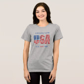 AMERICA250 1776-2026 Celebration Tri-Blend Shirt (Vorderseite voll)