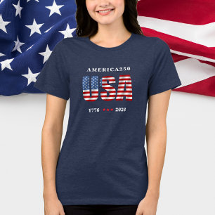 AMERICA250 1776-2026 Feierlichkeiten Tri-Blend Shirt