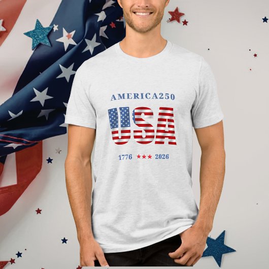 AMERICA250 1776-2026 Feierlichkeiten Tri-Blend Shirt