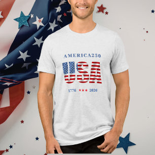 AMERICA250 1776-2026 T-Shirt Tri-Blend Shirt