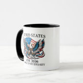 America 1776 Coffee Mug – USA 250th Anniversary  Tasse (Vorderseite Links)