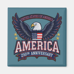 America 2050 Jubiläums Magnet