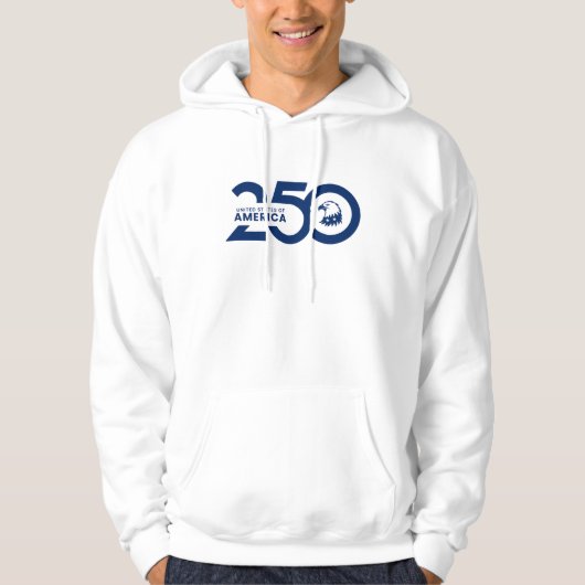 America 250 Adler Hoodie (Vorderseite)