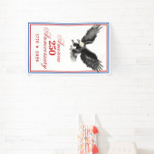 America 250 Anniversary Bald Eagle Banner (InSitu)