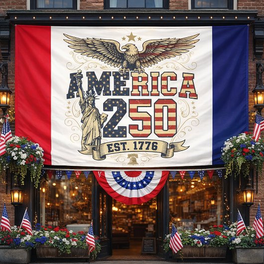 America 250 Anniversary Design Banner