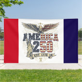 America 250 Anniversary Design Banner (Außenbereich)