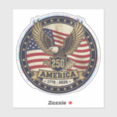 America 250  aufkleber (Blatt)