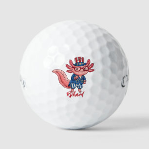 America 250 Axolotl Golfbälle - Sonderedition