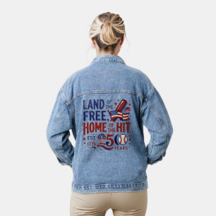 America 250 Baseball 4. Juli 2026 Jeansjacke