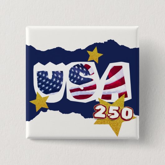 America 250 Button (Vorderseite)