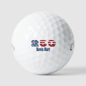 America 250 Custom Name Golfbälle Callaway (Vorderseite)