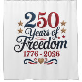 America 250 Duschvorhang (Vorderseite)