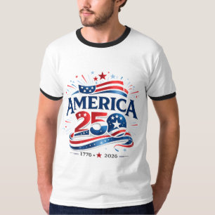 America 250 Feier 1776–2026 Jubiläum T-Shirt