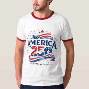 America 250 Feier 1776–2026 Jubiläum T-Shirt