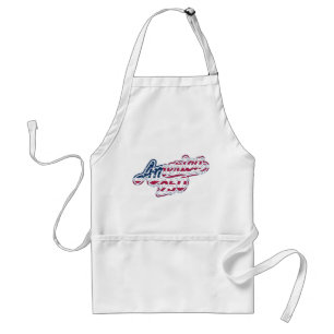 America 250 Flag Script Halbquinquennendesign Schürze