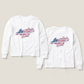 America 250 Flag Script Semiquincentennial Design (Design Vorderseite & Rückseite)