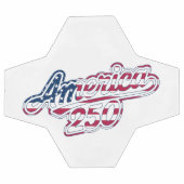 America 250 Flag Script Semiquincentennial Design Fußball (Flach)