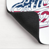 America 250 Flag Script Semiquincentennial Design Mousepad (Ecke)