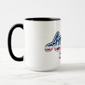 America 250 Flag Script Semiquincentennial Design Tasse (Links)