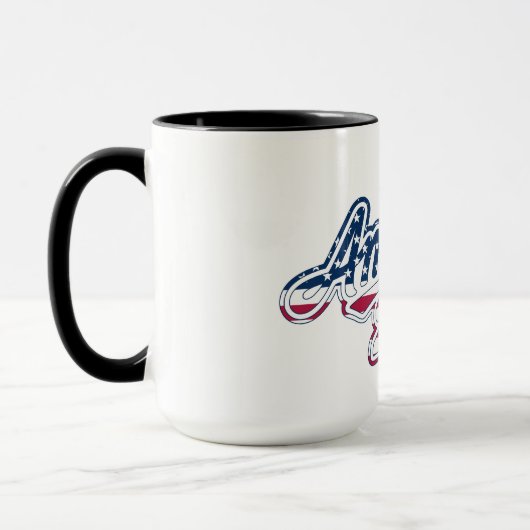 America 250 Flag Script Semiquincentennial Design Tasse (Links)