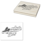 America 250-Flaggen-Script-Semiquincentennial-Desi Gummistempel (Stempel)