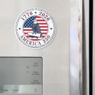 America 250 Gedenk-Adlersiegel – 1776-2026 Magnet