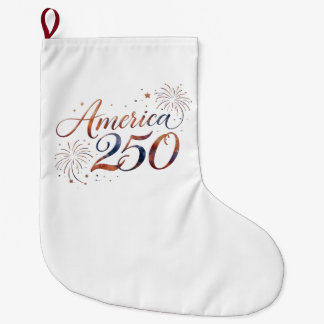 America 250 Gedenkfeier Kunst – 250. Großer Weihnachtsstrumpf